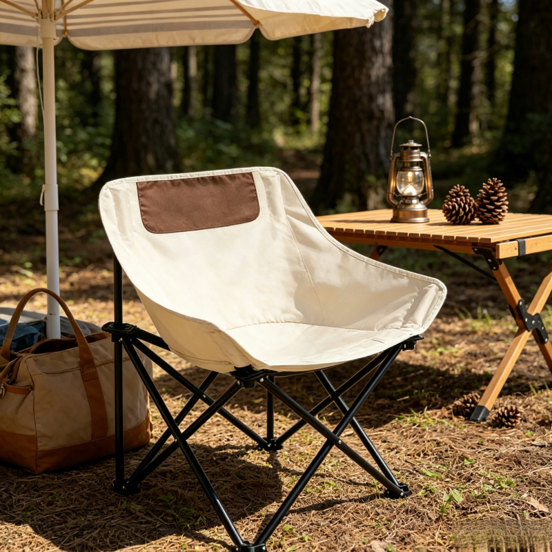 Outdoor Camping Hammock Chair - Oversized camping chair with side pocket,