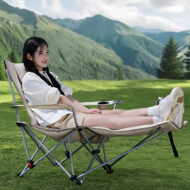 Outdoor Camping Hammock Chair - Folding Recliner Portable Camping Chair with