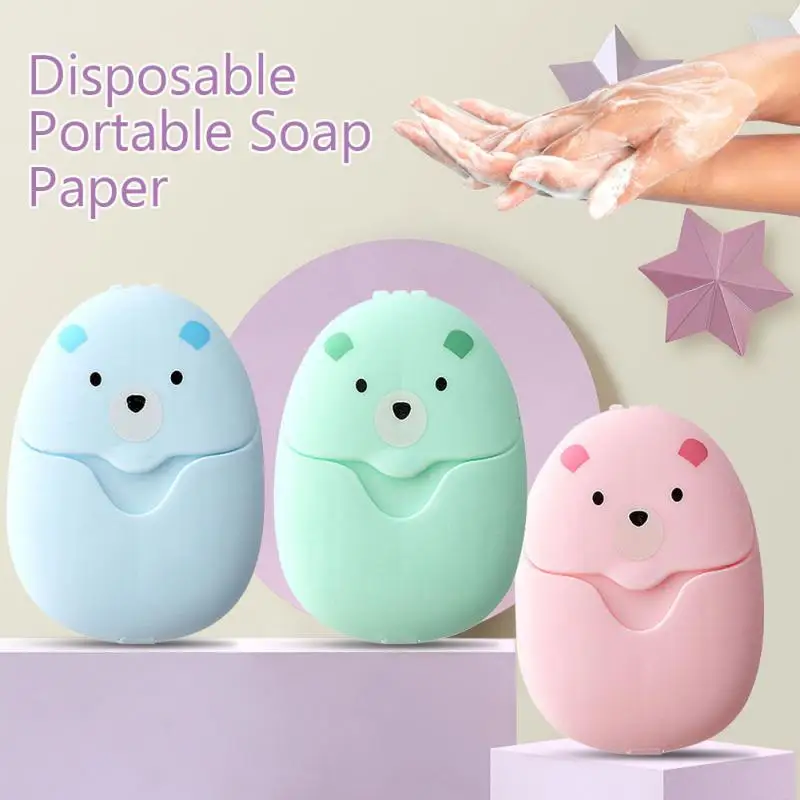 Outdoor Camping Bathroom - 50/150Pcs Travel Soap Sheets Portable Soap