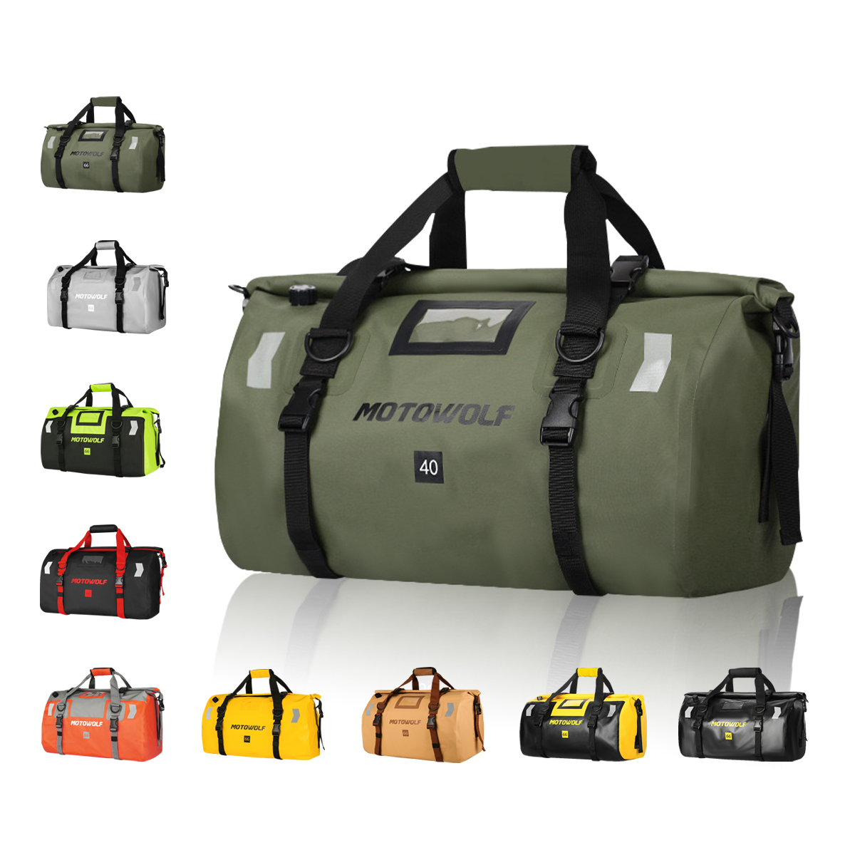 Camping Quad - Motorcycle Accessories Bag Waterproof Back Seat