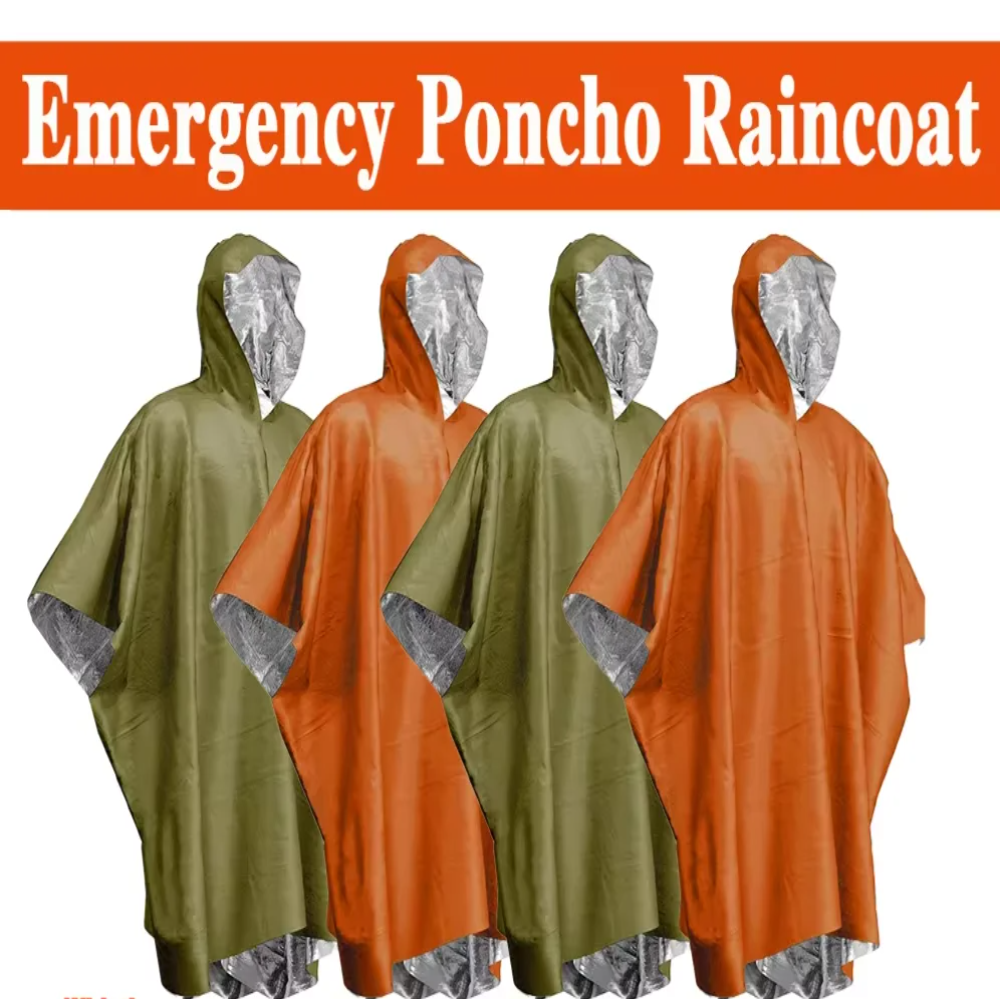 Camping Quad - 3 In 1 Outdoor Military Raincoat