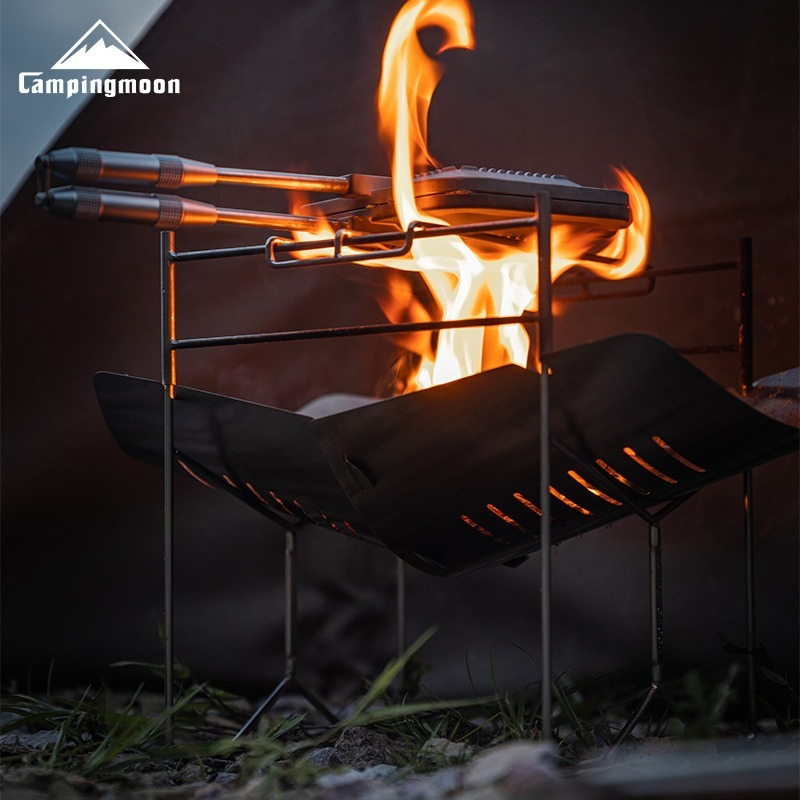 Outdoor Camping Solo - CAMPINGMOON Outdoor Portable Heating Bonfire Folding