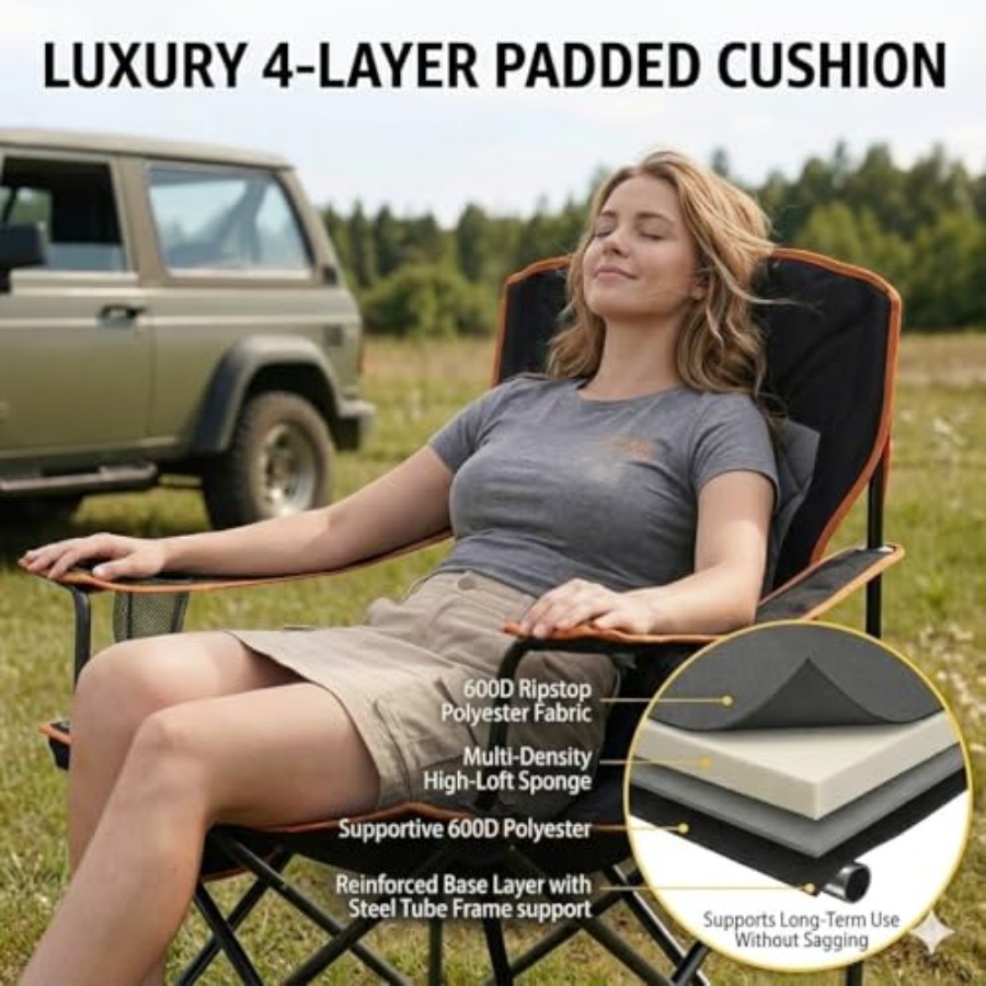 Oversized Fully Padded Camping – Camping Quad Bewertung und Preis
