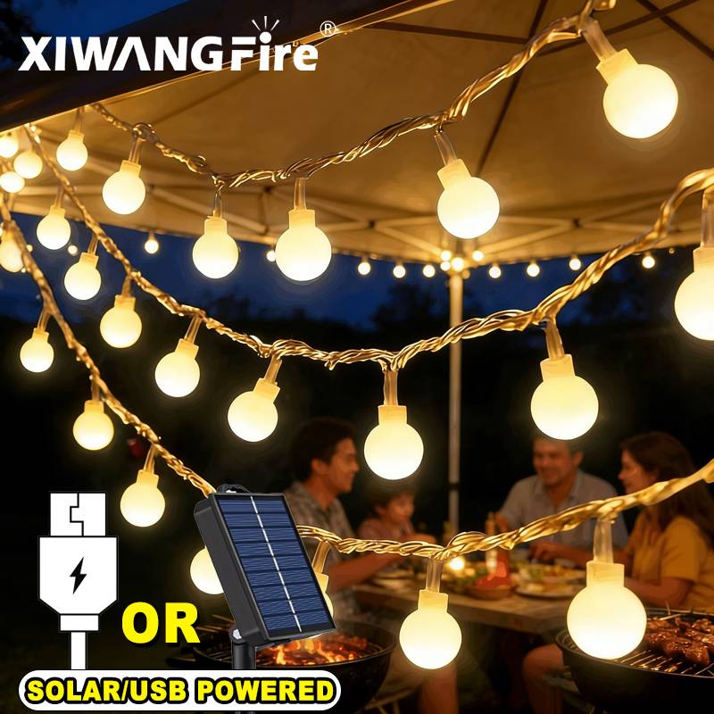 3-10M Solar/USB/Battery String – Outdoor Camping Lighting Bewertung und Preis