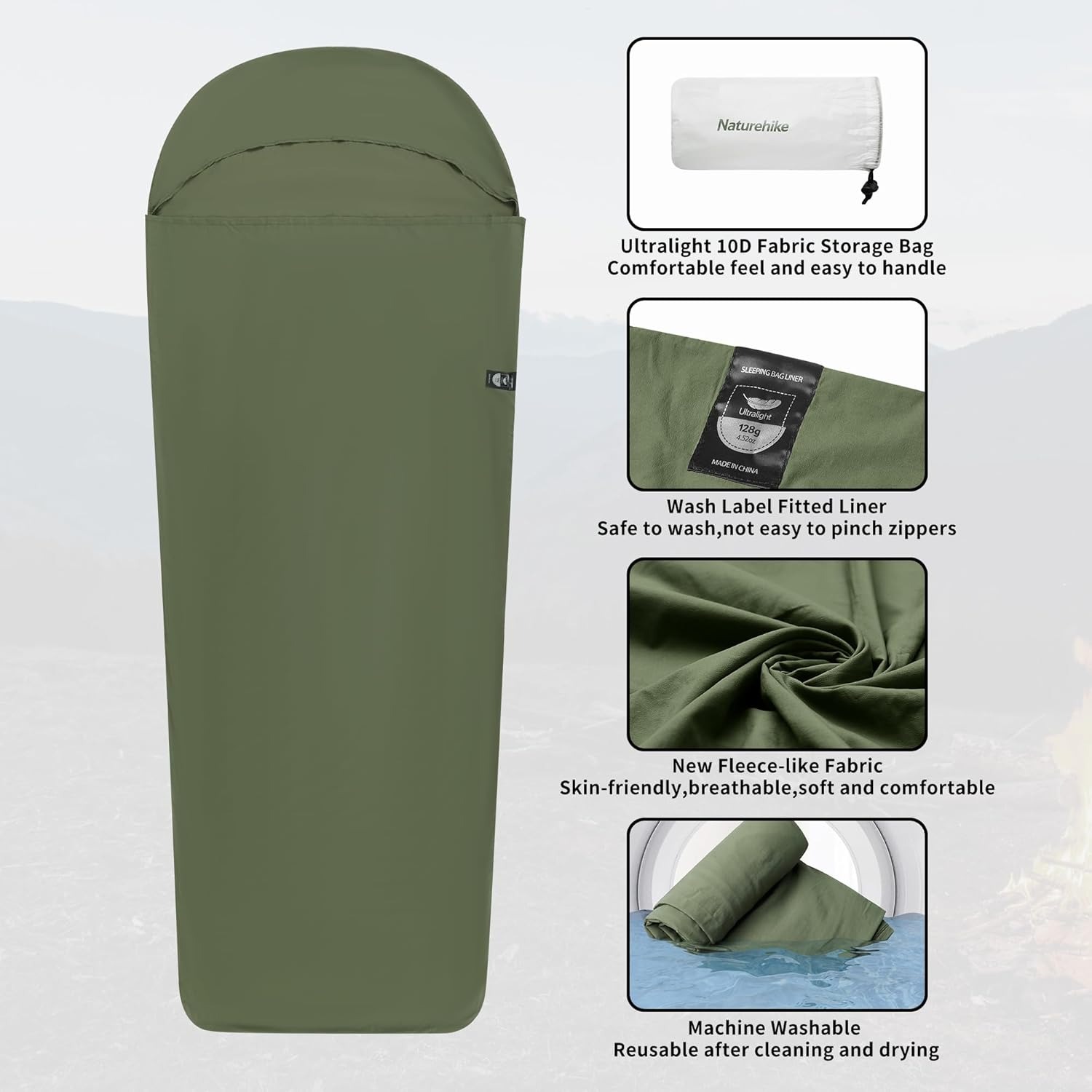 Naturehike Sleeping Bag Liner  – Ultralight Ground Sheet Bewertung und Preis