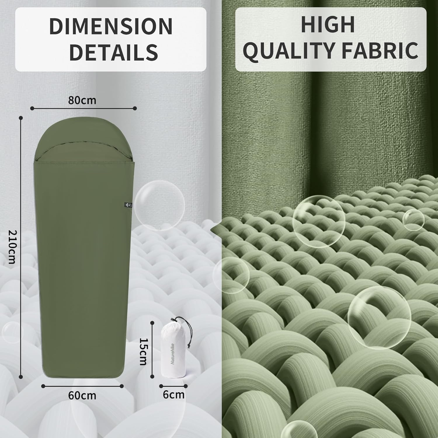 Naturehike Sleeping Bag Liner  – Ultralight Ground Sheet Bewertung und Preis