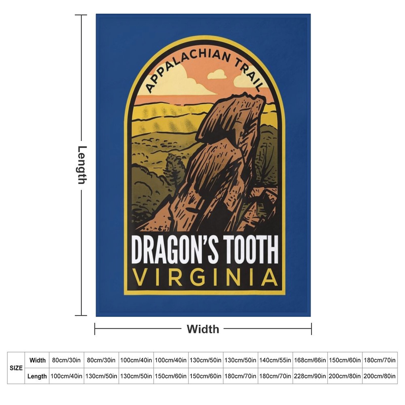 Dragon's Tooth Virginia Appala – Outdoor Camping Virginia Bewertung und Preis
