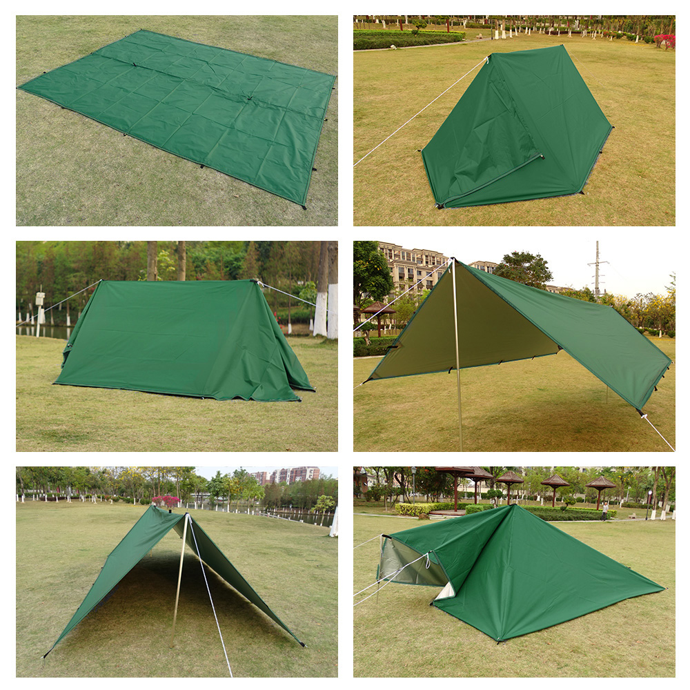 4x4m 4x3m 3x3m 19 Hang Points  – Waterproof Tarp Shelter Bewertung und Preis