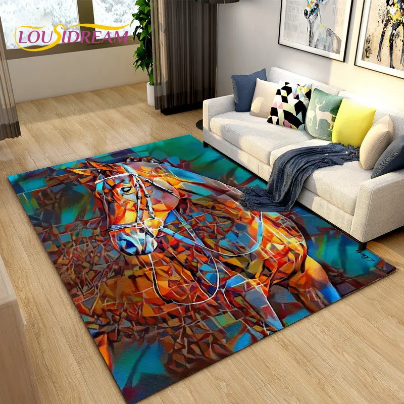 3D Light Luxury Modern Horse A – Outdoor Camping Mats Large Bewertung und Preis