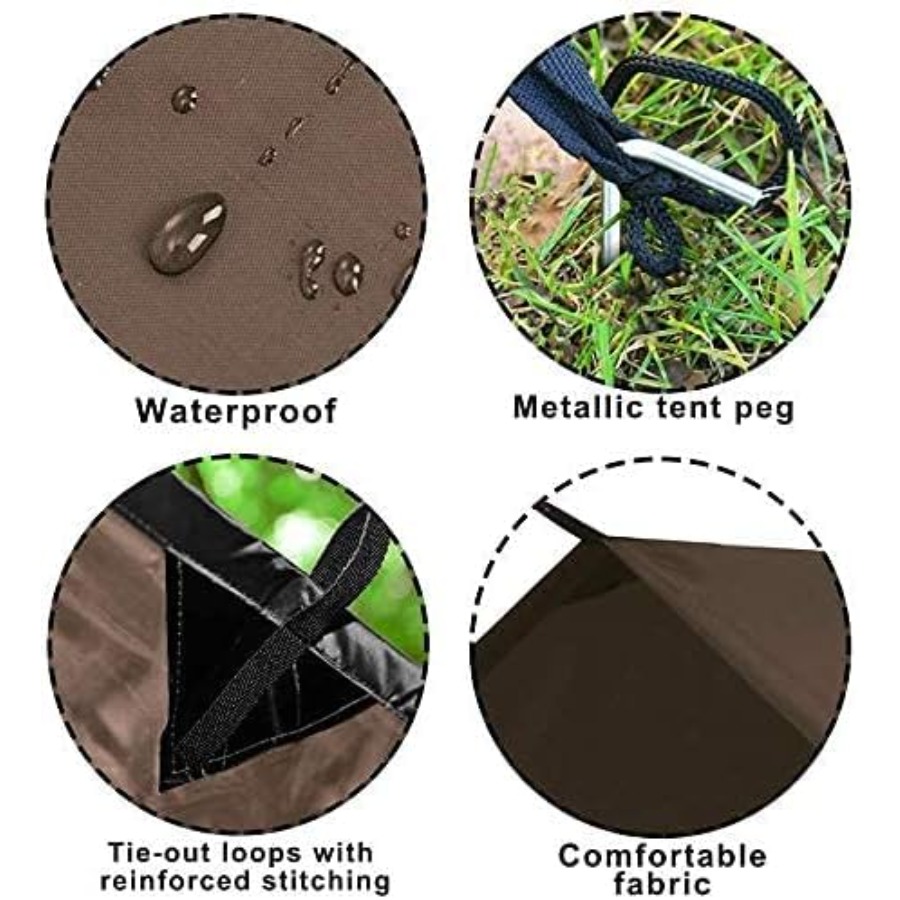 Tent Tarp, Picnic Mat Camping  – Waterproof Tarp Shelter Bewertung und Preis
