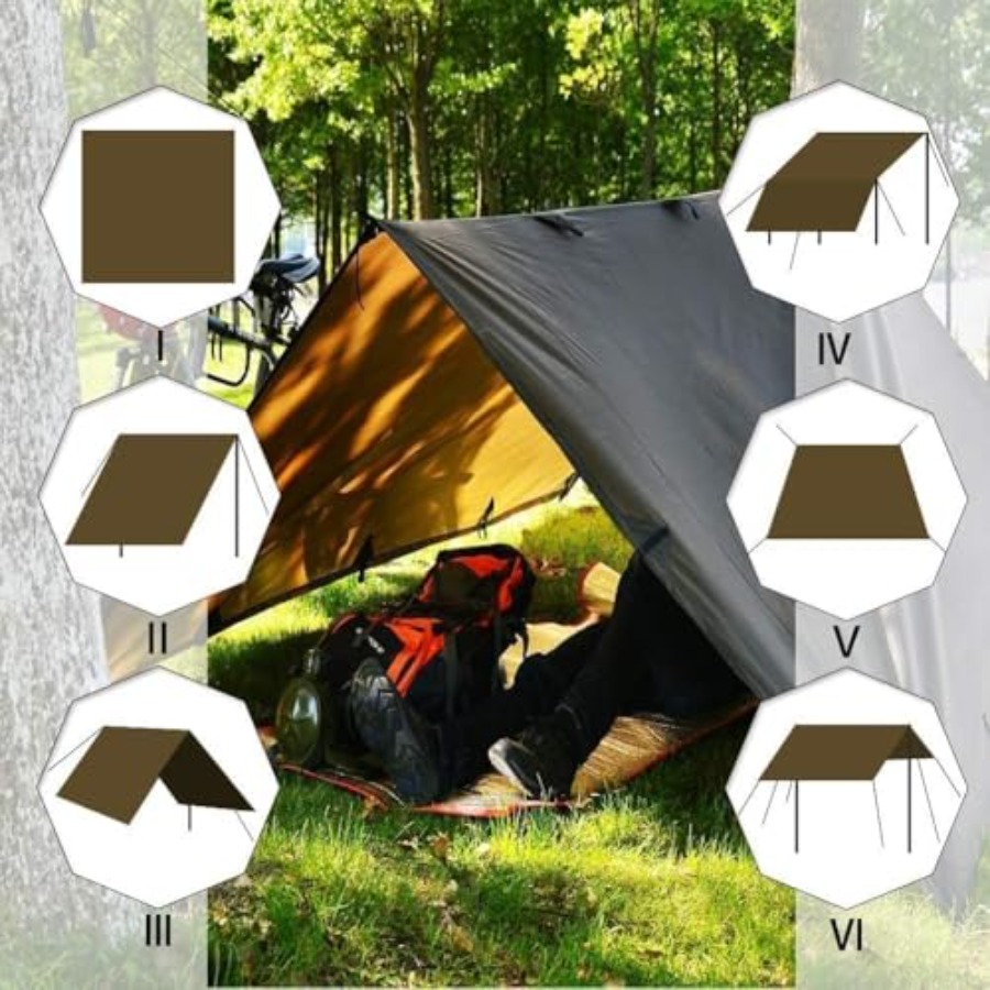 Tent Tarp, Picnic Mat Camping  – Waterproof Tarp Shelter Bewertung und Preis