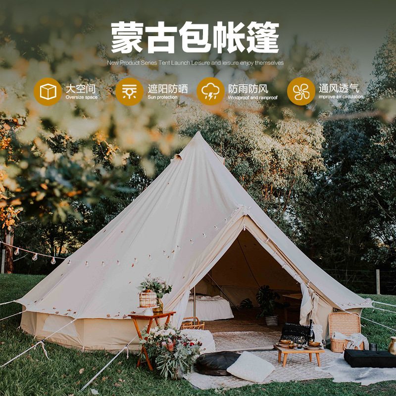 Outdoor Indian yurt tent camp  – Outdoor Yurt Camping Bewertung und Preis