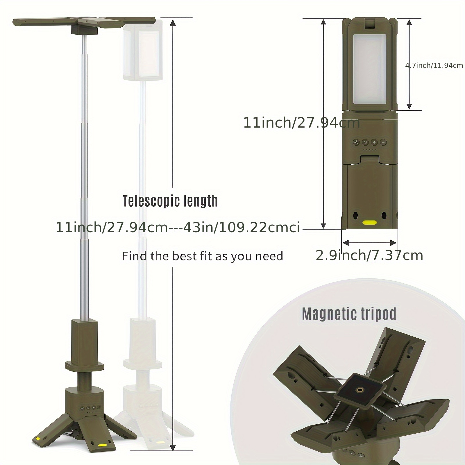 Camping Lantern, 14000mAh Rech – Outdoor Camping Lighting Bewertung und Preis