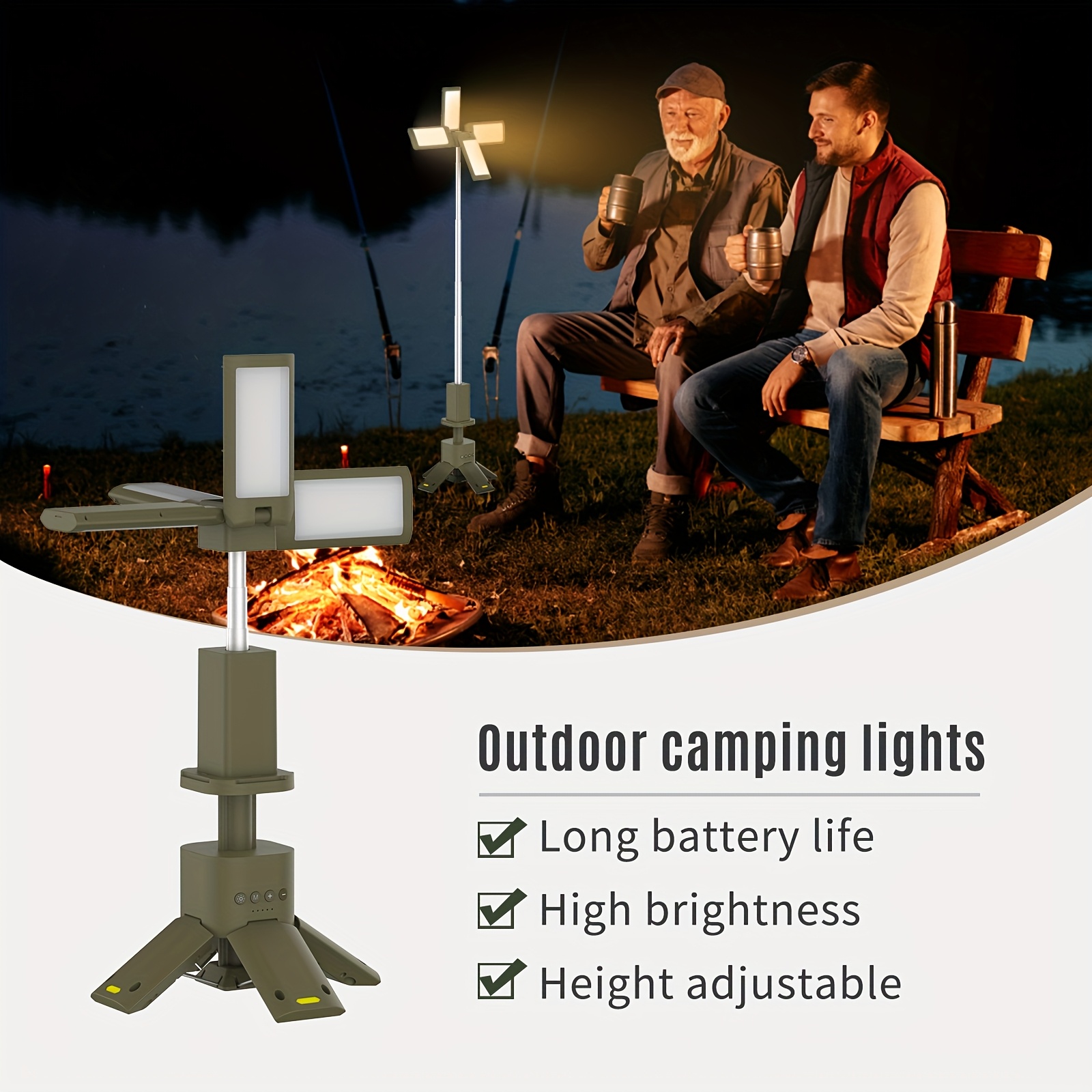 Camping Lantern, 14000mAh Rech – Outdoor Camping Lighting Bewertung und Preis