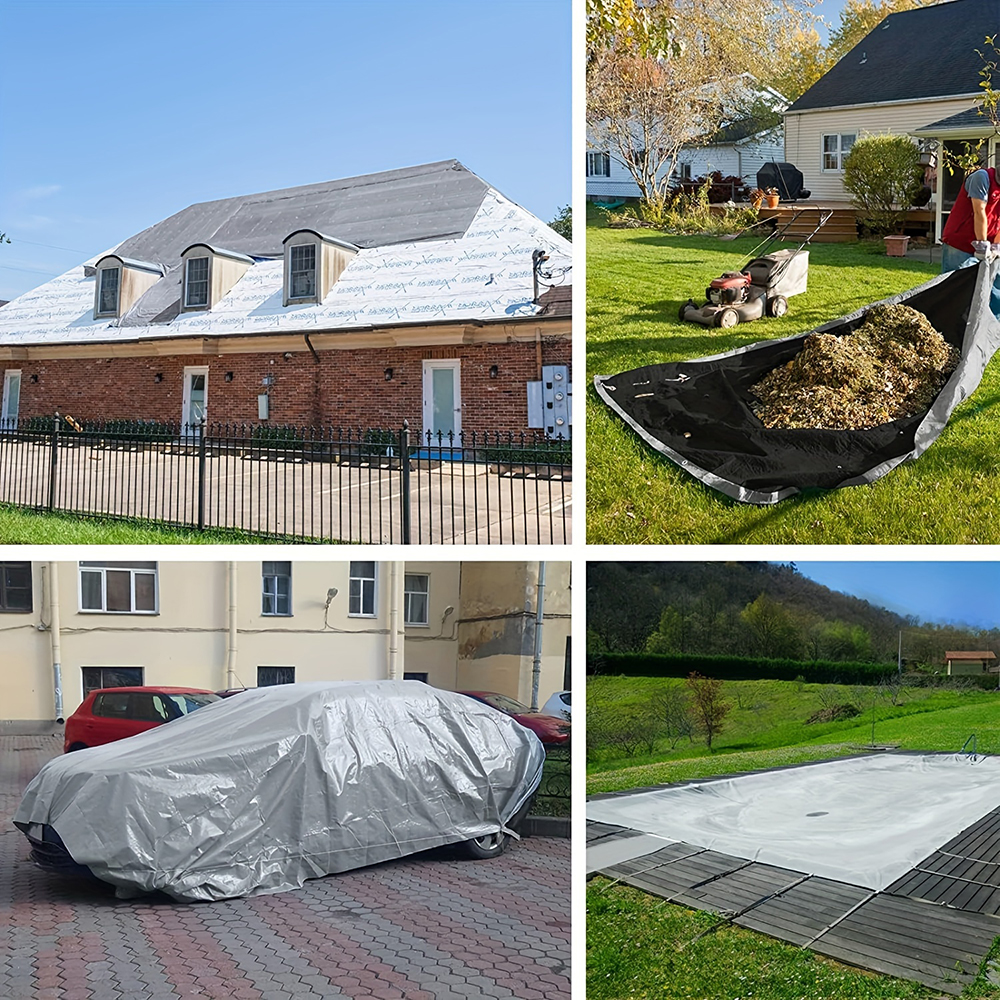 Large Tarp 3mx5 6 8 4x4 5 6 8  – Waterproof Tarp Shelter Bewertung und Preis