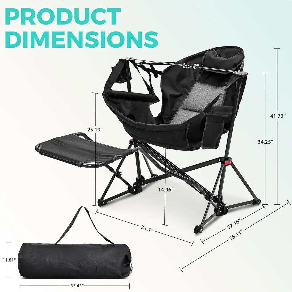 Portable Heavy-Duty Rocking Ha – Outdoor Camping Hammock Chair Bewertung und Preis