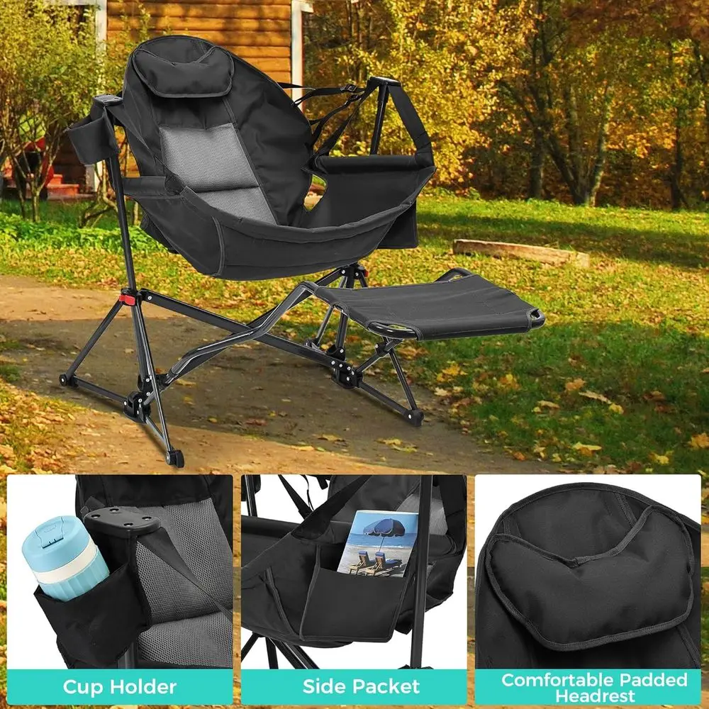 Portable Heavy-Duty Rocking Ha – Outdoor Camping Hammock Chair Bewertung und Preis
