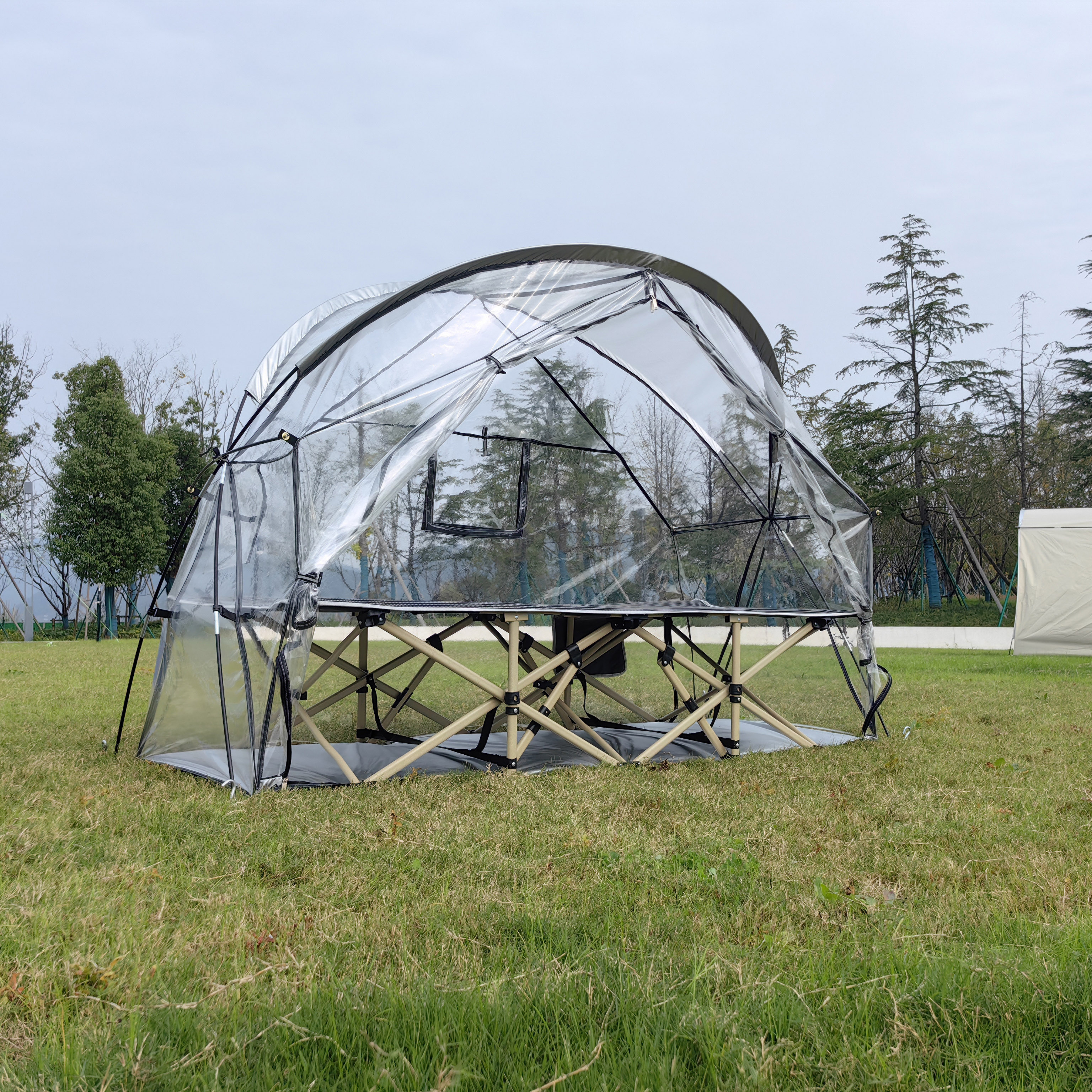 Transparent PVC Four-Season So – Outdoor Camping Solo Bewertung und Preis