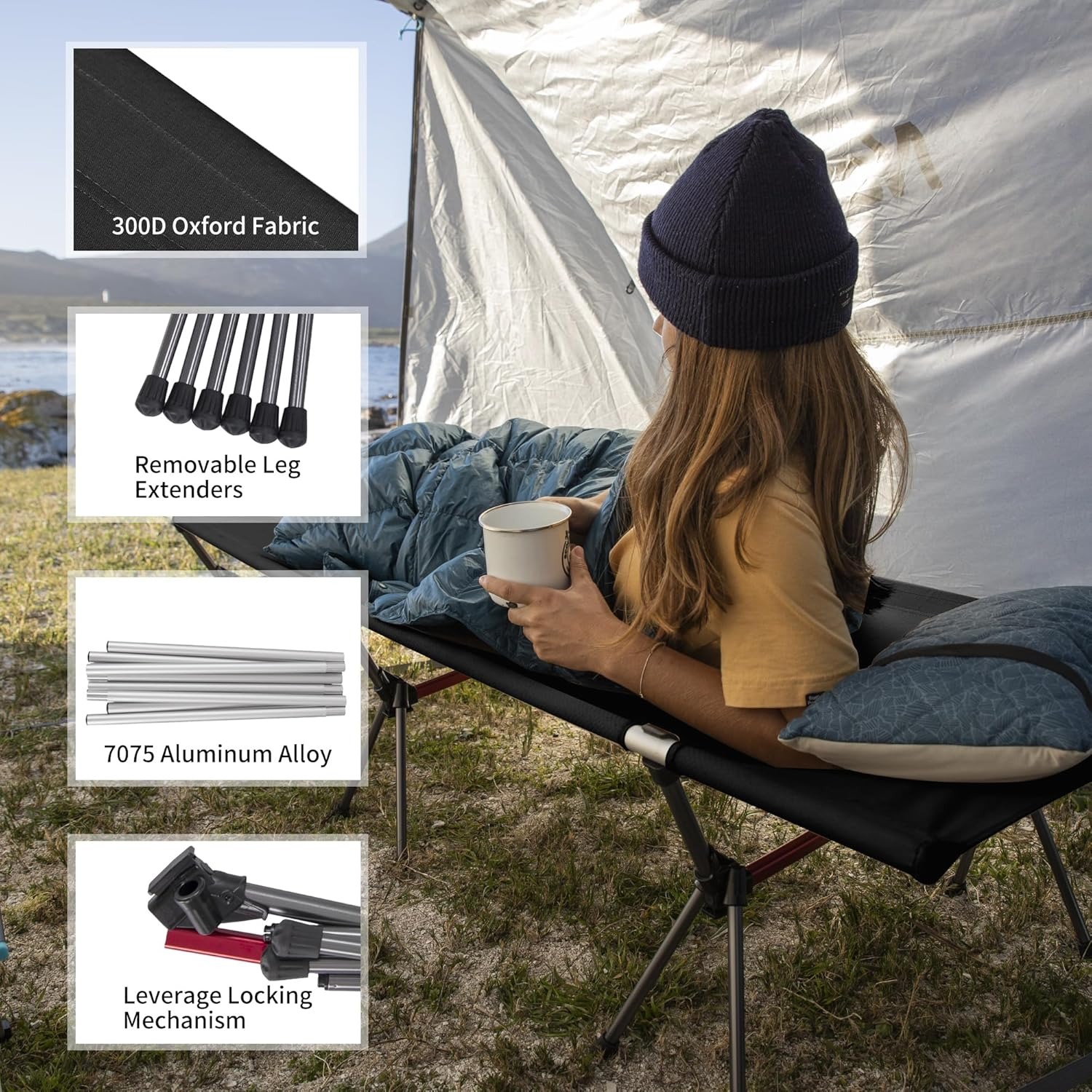 Naturehike Folding Camping Cot – Ultralight Ground Sheet Bewertung und Preis