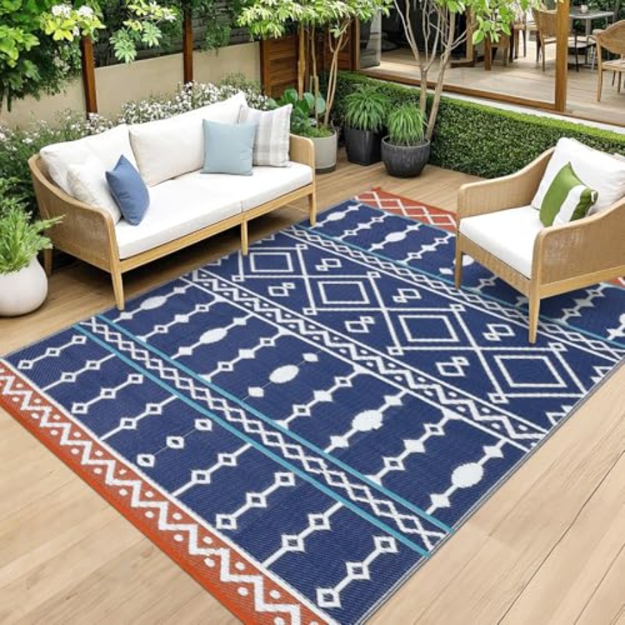 Outdoor Rug, 8x10 FT Waterproo – Outdoor Camping Mats Large Bewertung und Preis