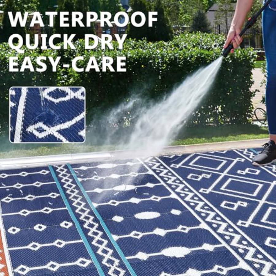 Outdoor Rug, 8x10 FT Waterproo – Outdoor Camping Mats Large Bewertung und Preis