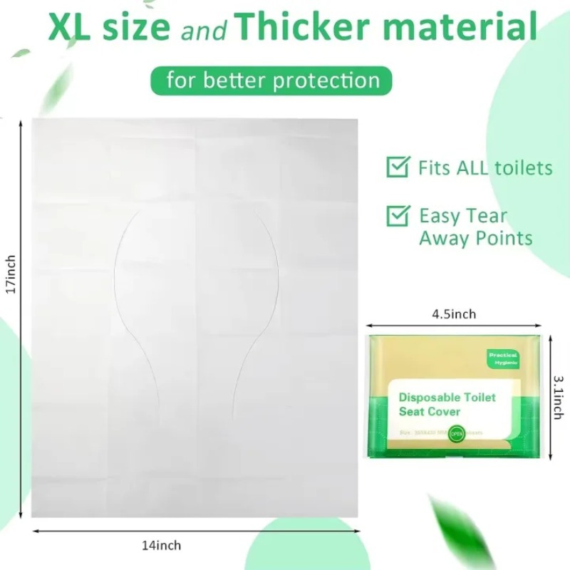 10-120PCS Disposable Toilet Se – Outdoor Camping Bathroom Bewertung und Preis