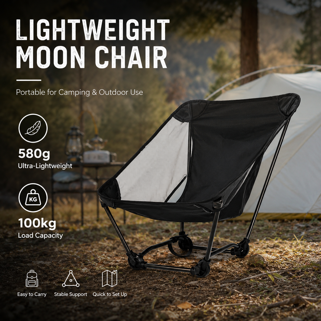 Portable Off Ground Folding Mo – Outdoor Camping Hammock Chair Bewertung und Preis