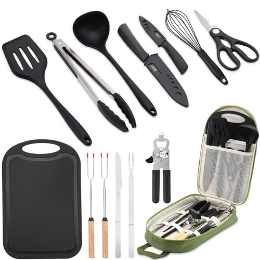 Camping Essentials Cookware Co – Outdoor Camping Kitchen Set Bewertung und Preis
