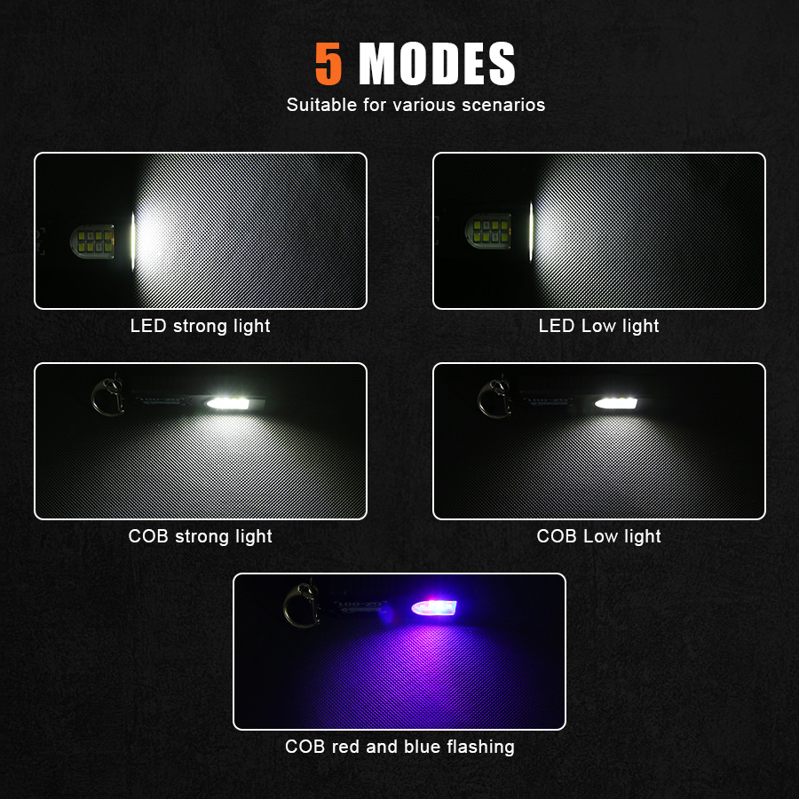 Multifunctional Keychain Flash – Outdoor Camping Lighting Bewertung und Preis
