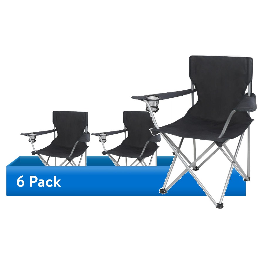 6-Pack Quad Folding Camp Chair – Camping Quad Bewertung und Preis