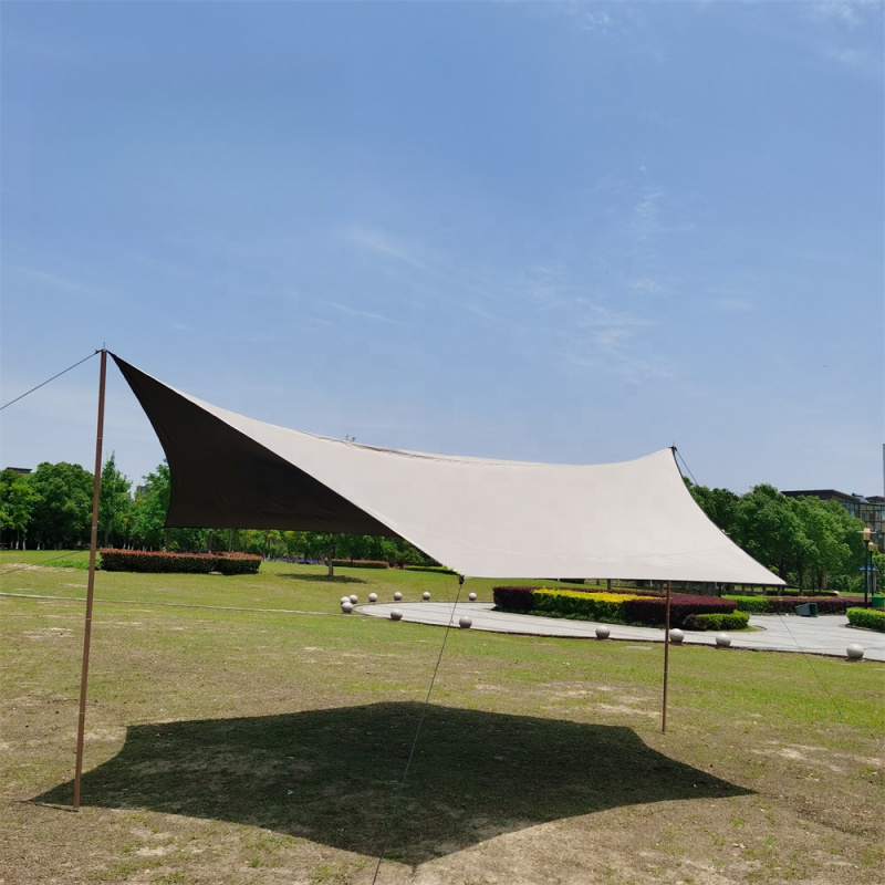 High Quality MCETO 4X5M Black  – Waterproof Tarp Shelter Bewertung und Preis