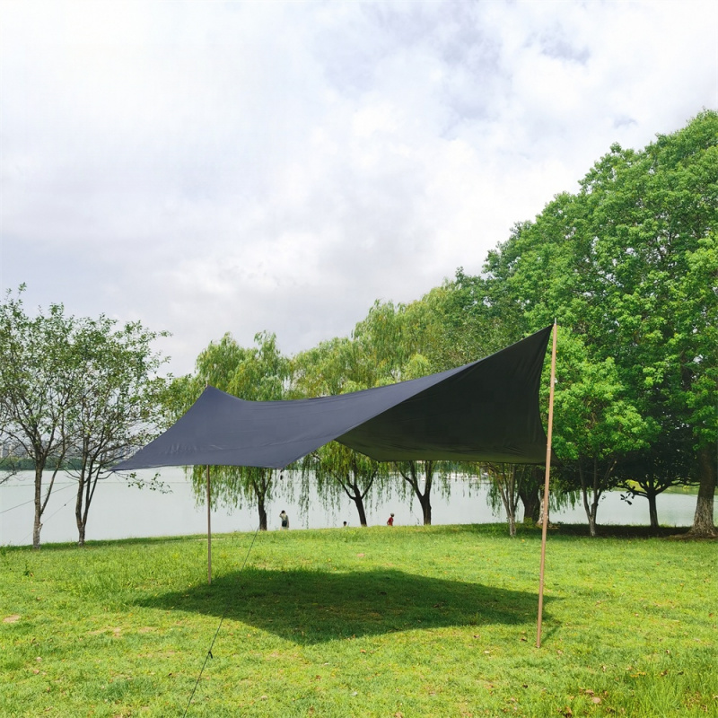 High Quality MCETO 4X5M Black  – Waterproof Tarp Shelter Bewertung und Preis