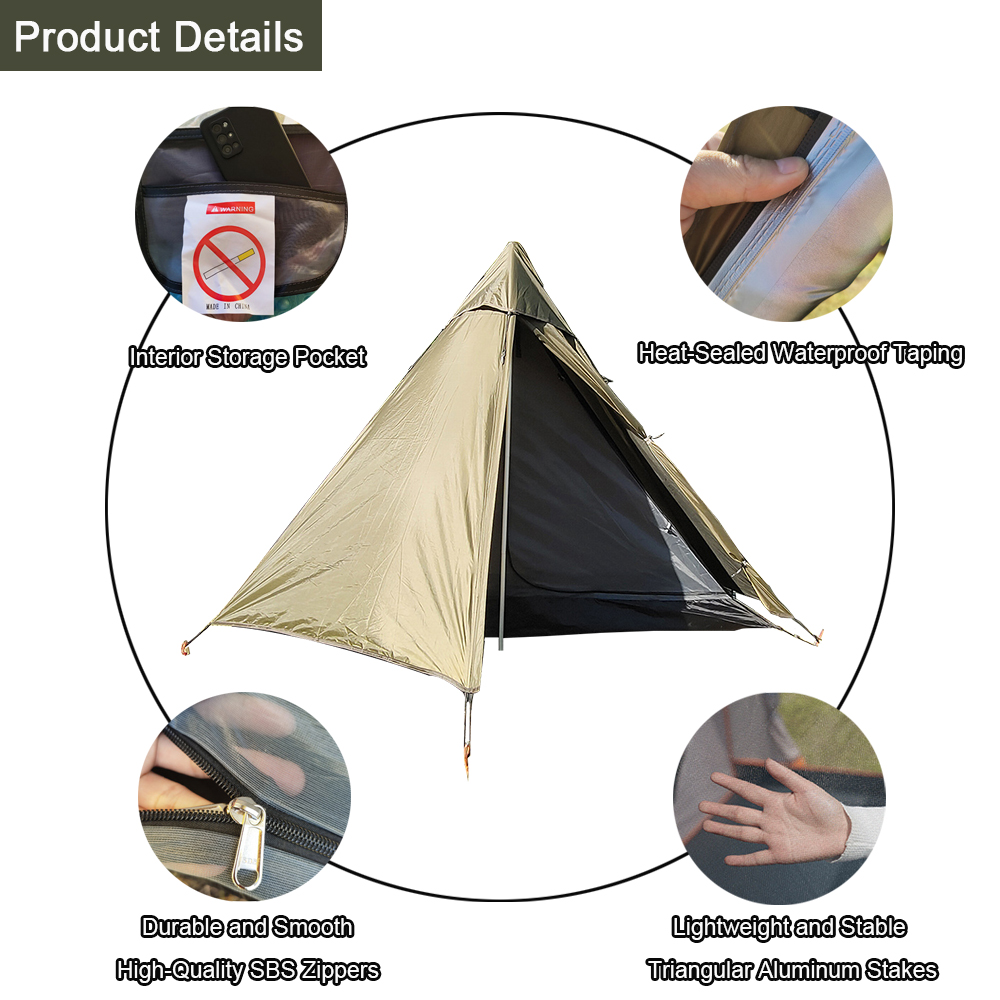 EMER Portable Single Tent Ligh – Outdoor Camping Solo Bewertung und Preis
