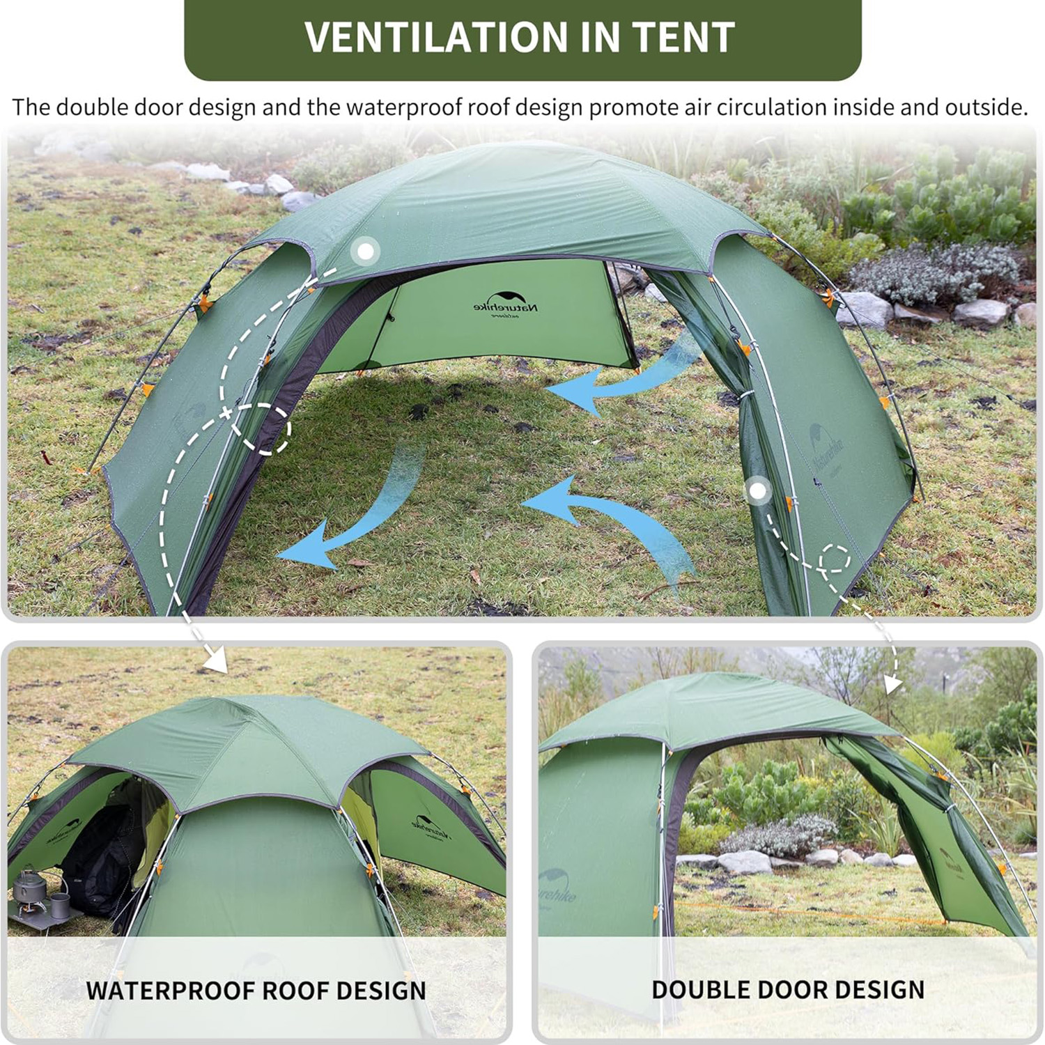 Naturehike Cloud Peak 2 Tent U – Ultralight Ground Sheet Bewertung und Preis