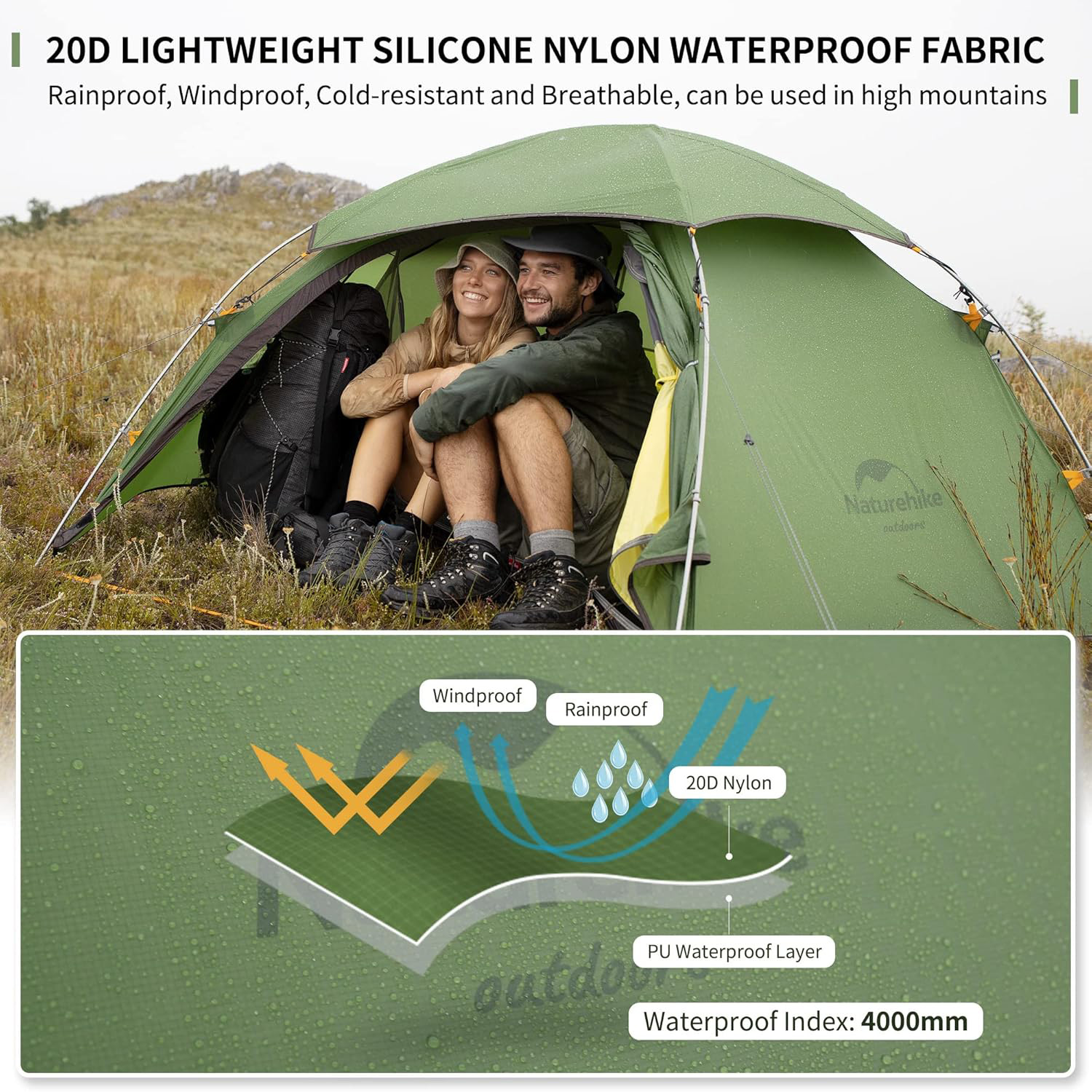 Naturehike Cloud Peak 2 Tent U – Ultralight Ground Sheet Bewertung und Preis