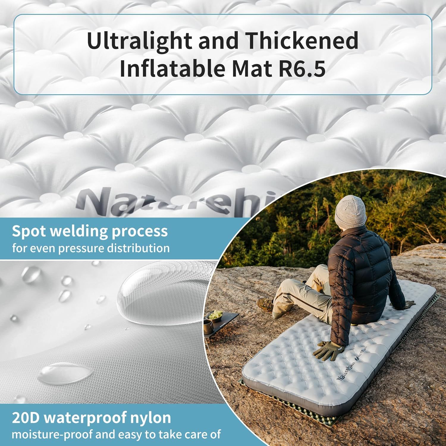 Naturehike R6.5 Inflatable Mat – Ultralight Ground Sheet Bewertung und Preis