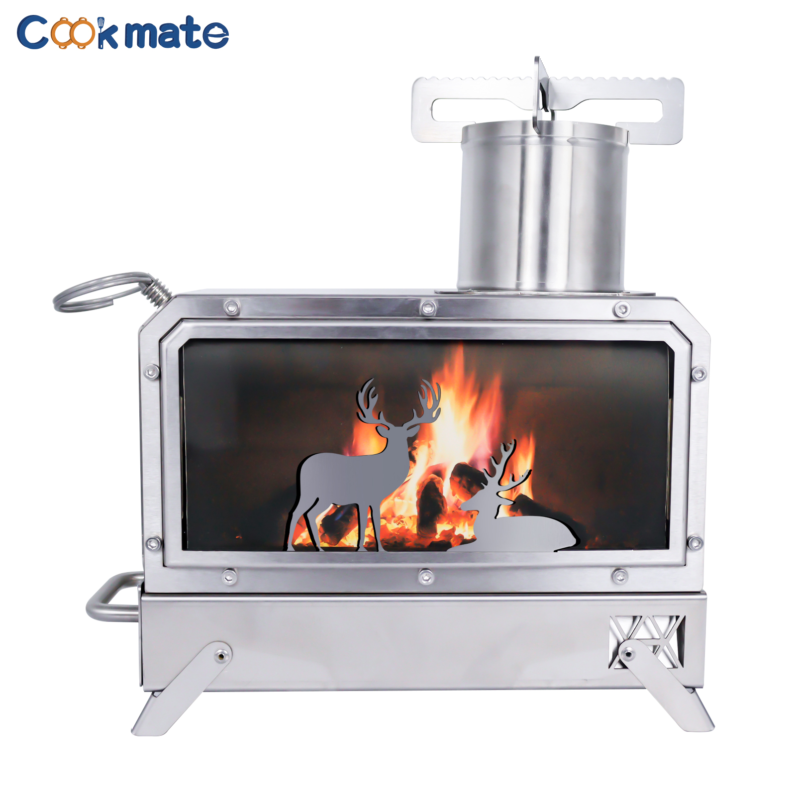 Stainless steel folding firewo – Cooking Outdoor Camping Bewertung und Preis