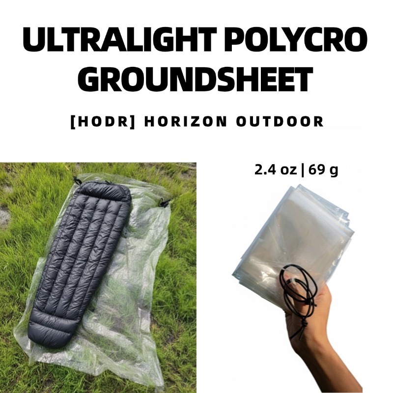 [HODR GEAR]Ultralight Polycro  – Ultralight Ground Sheet Bewertung und Preis