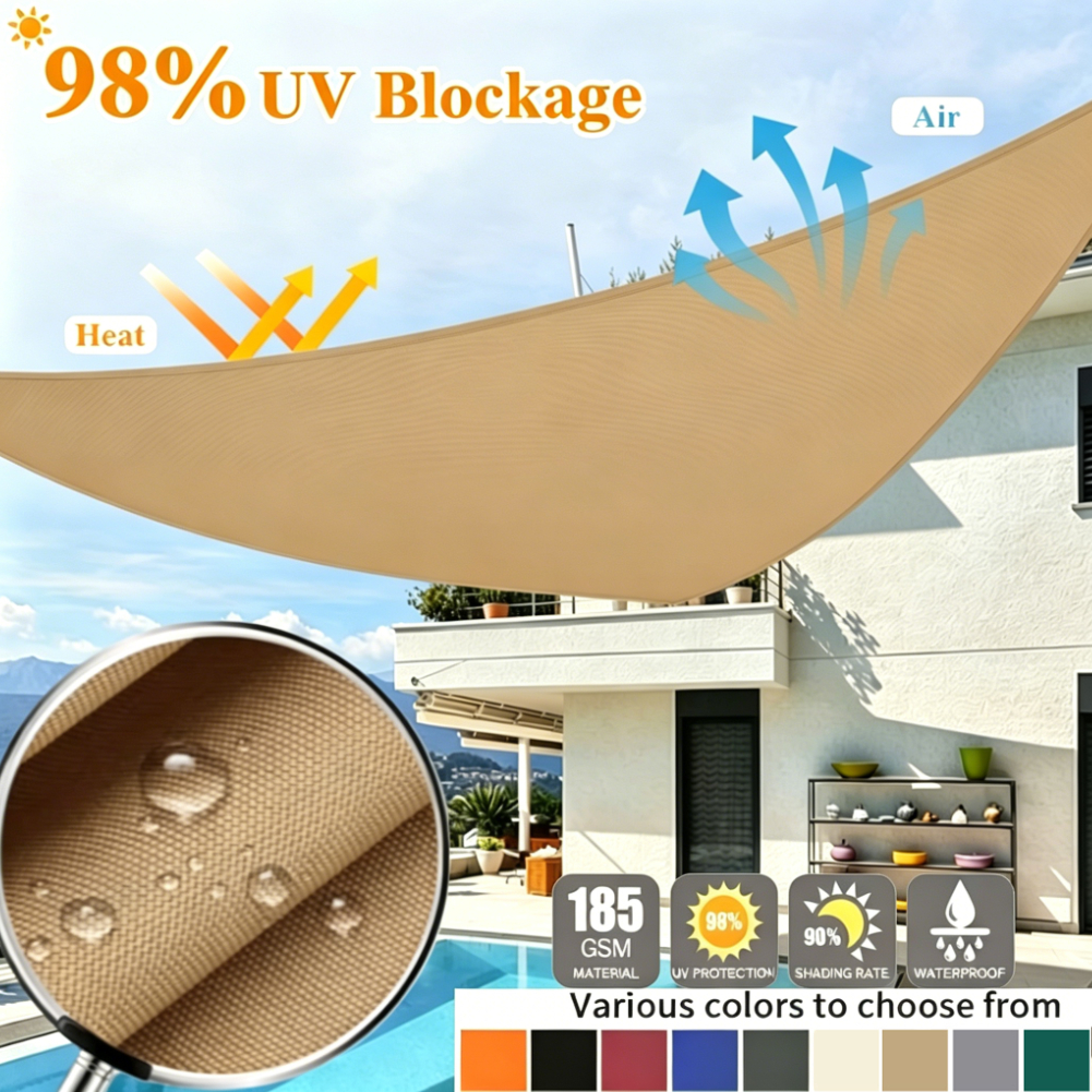 Triangle Waterproof Sun Shade  – Waterproof Tarp Shelter Bewertung und Preis