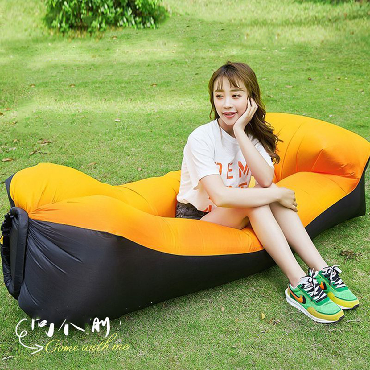 Portable Inflatable Bed, Outdo – Outdoor Camping Hammock Chair Bewertung und Preis