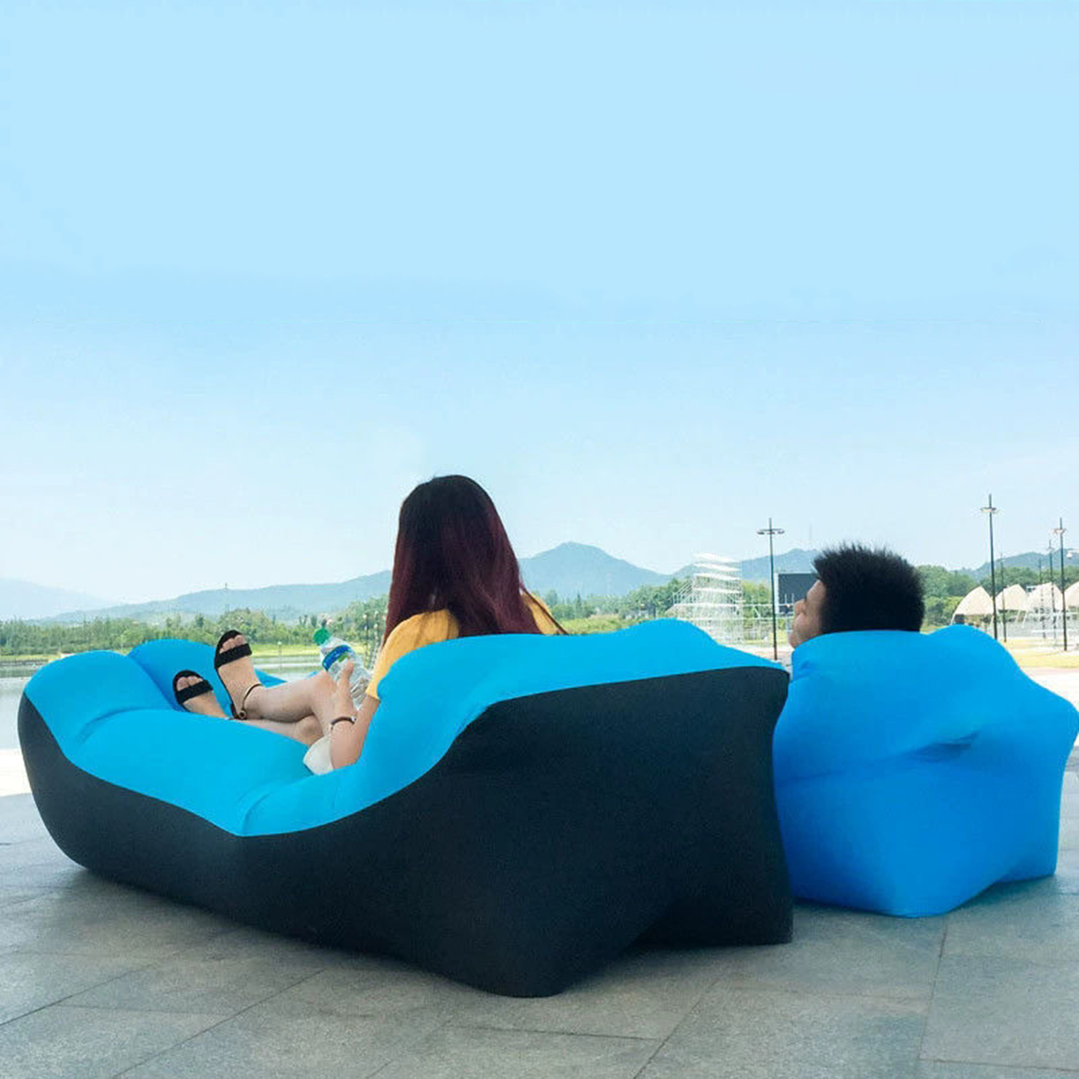 Portable Inflatable Bed, Outdo – Outdoor Camping Hammock Chair Bewertung und Preis