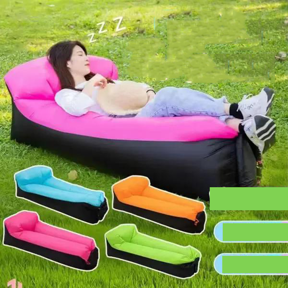 Portable Inflatable Bed, Outdo – Outdoor Camping Hammock Chair Bewertung und Preis