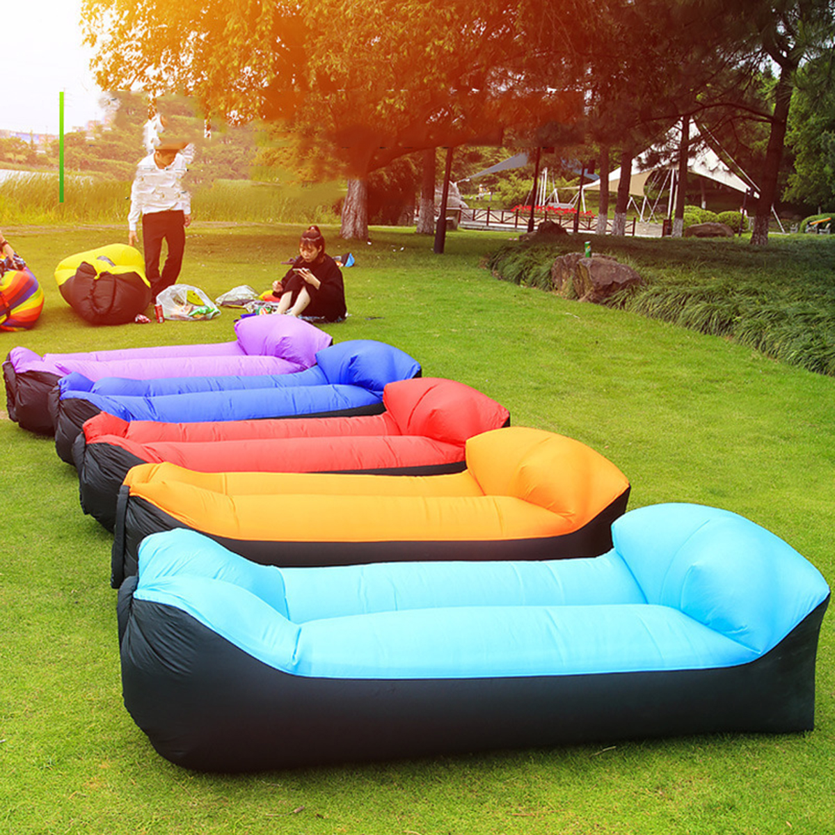 Portable Inflatable Bed, Outdo – Outdoor Camping Hammock Chair Bewertung und Preis