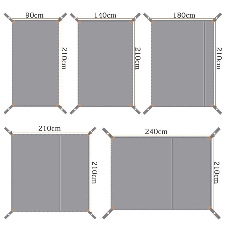 Multi Size Tent Floor Tarp Cam – Ultralight Ground Sheet Bewertung und Preis