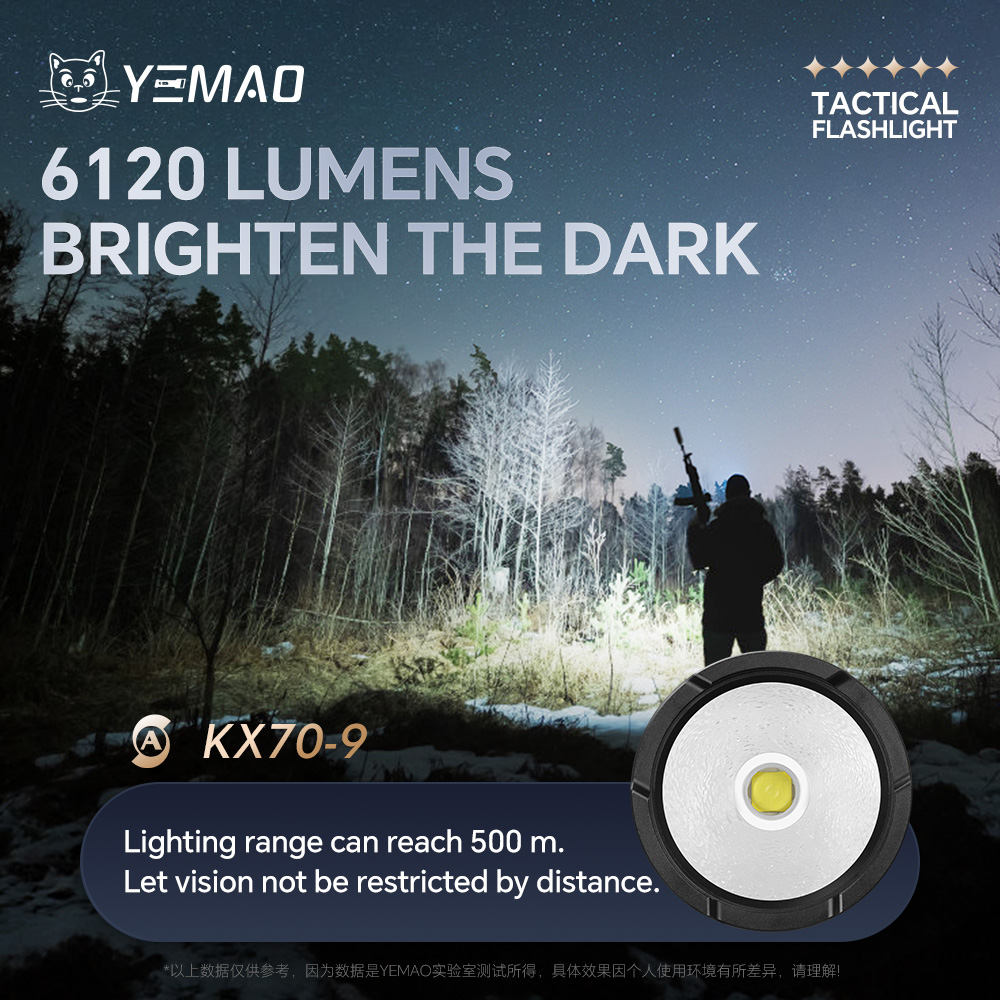 YEMAO-A81 6210LM Flashlight, U – Outdoor Camping Lighting Bewertung und Preis
