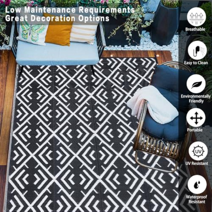 RV outdoor rug waterproof mat  – Outdoor Camping Mats Large Bewertung und Preis