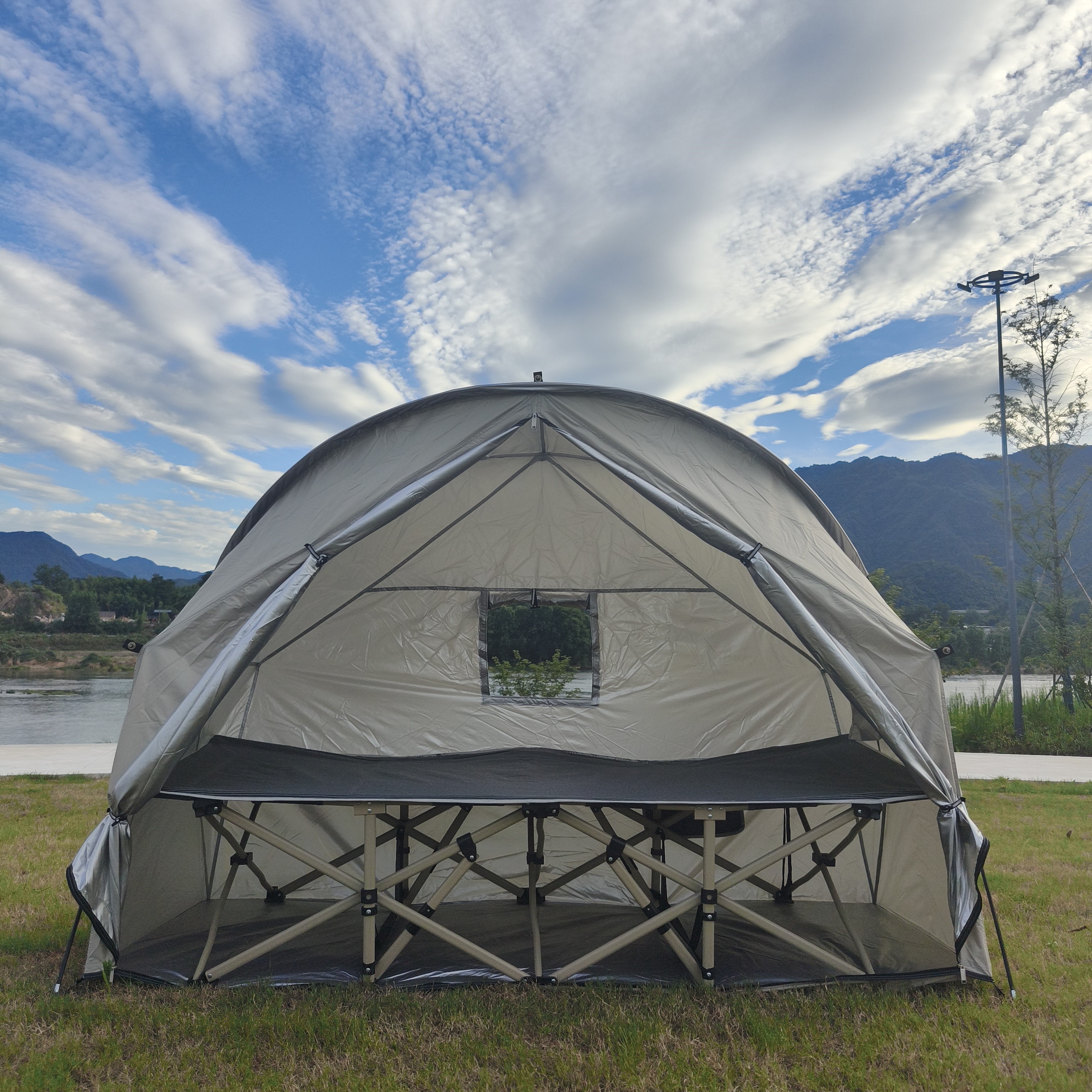 Durable Cot Tent Solo Tent for – Outdoor Camping Solo Bewertung und Preis