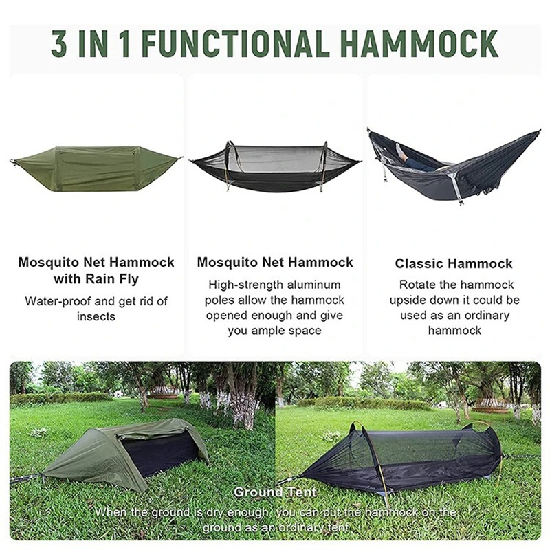 3-in-1 Tunnel Mosquito Net Ham – Outdoor Camping Solo Bewertung und Preis