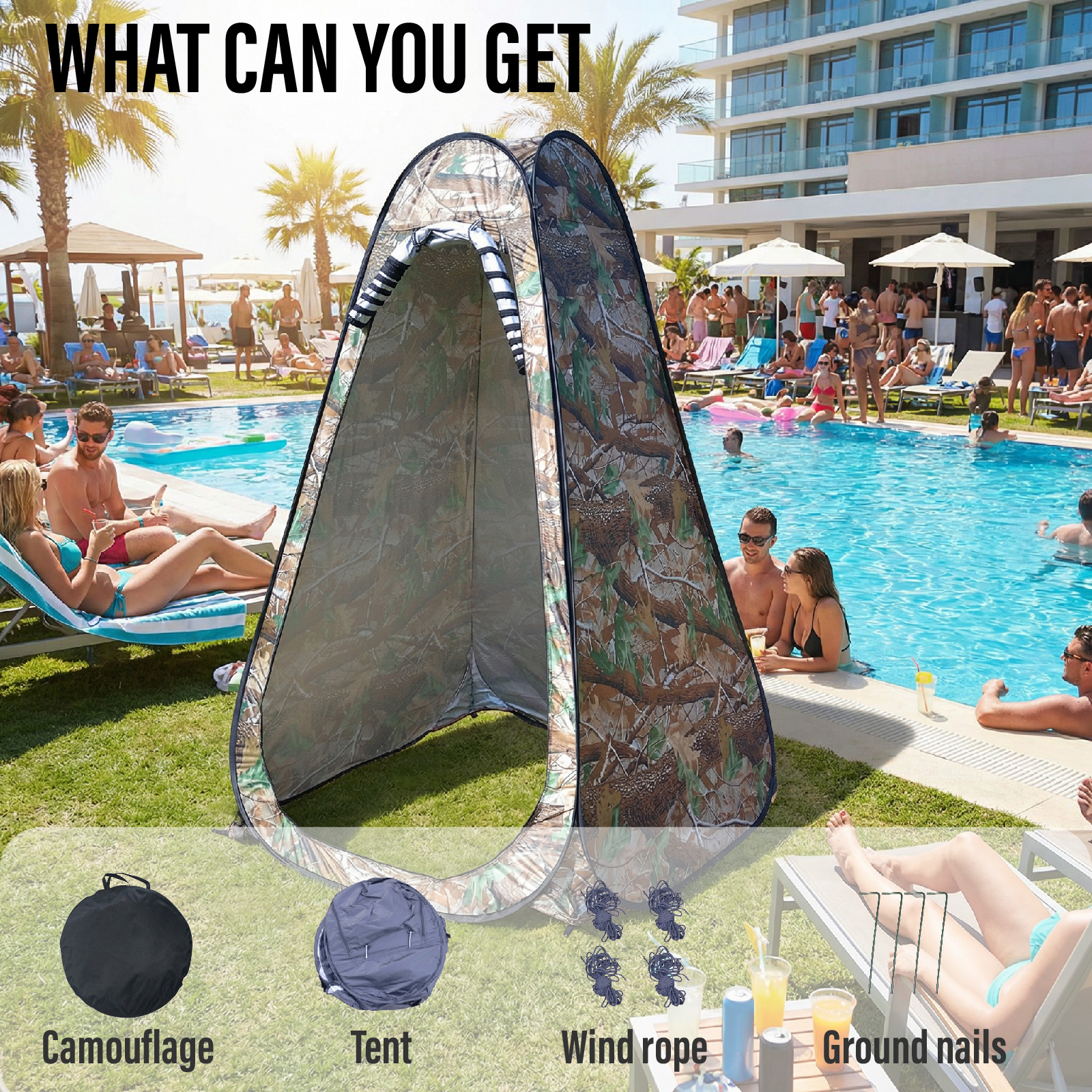 Portable Pop-Up Privacy Tent f – Outdoor Camping Bathroom Bewertung und Preis