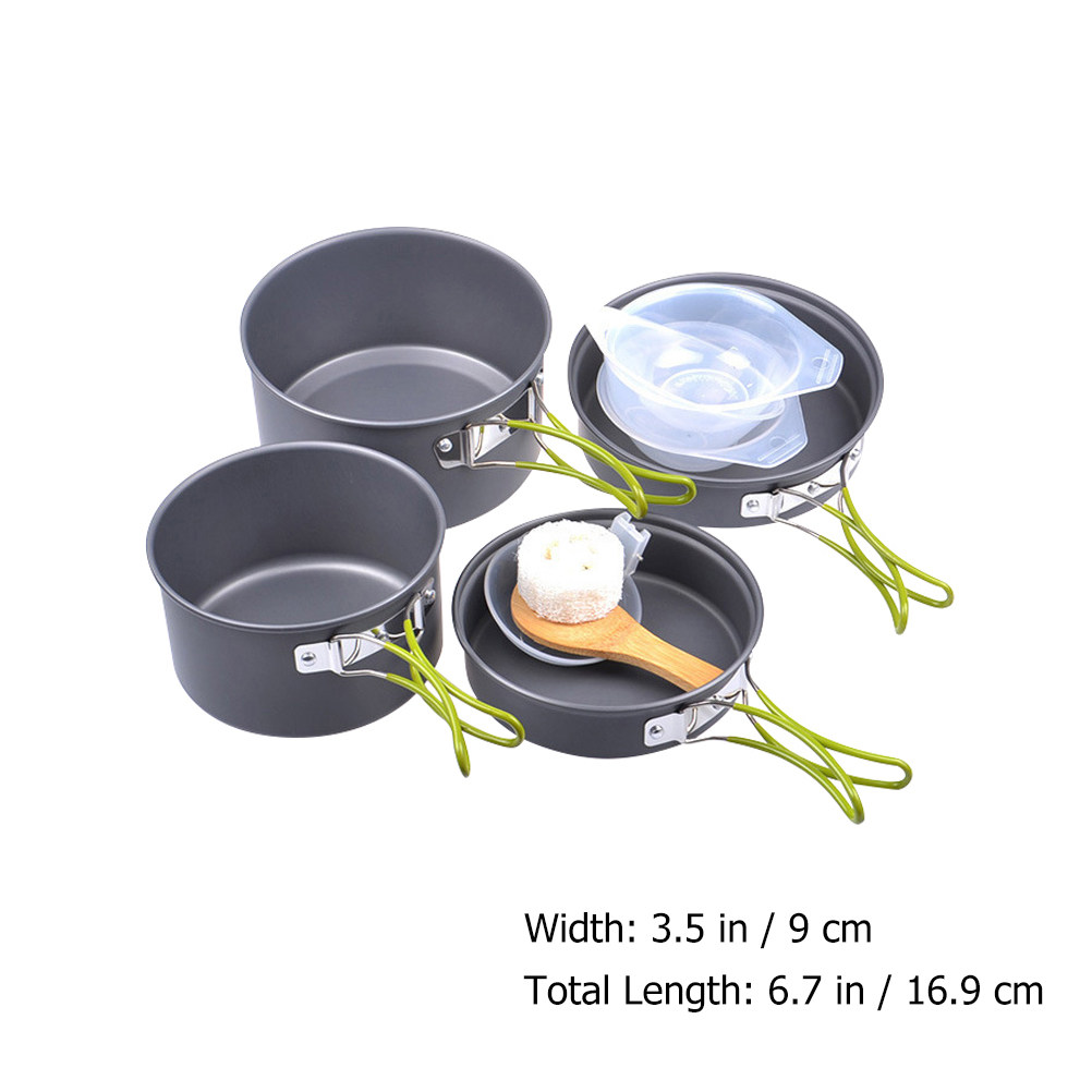 1Set Portable Camping Cookware – Outdoor Camping Kitchen Set Bewertung und Preis